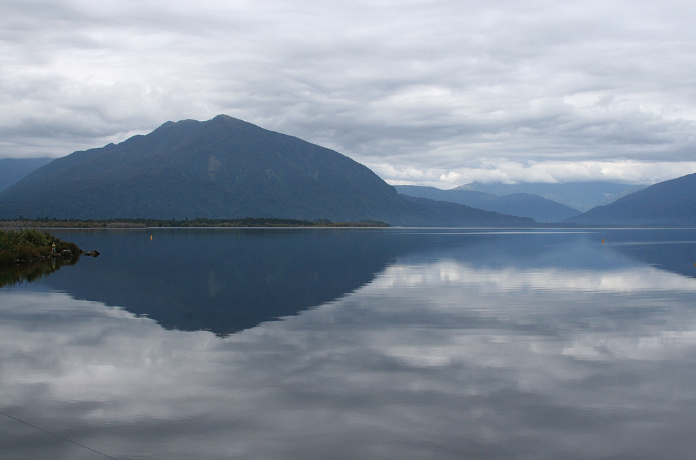 Morgens am Lake Brunner NZ