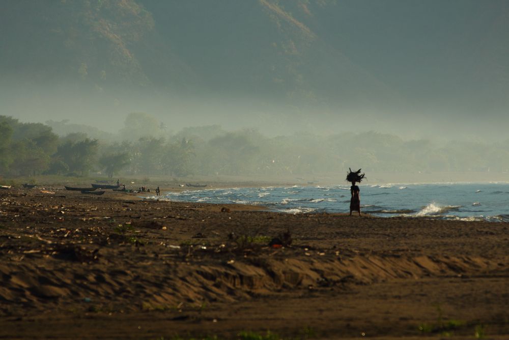 Morgens am Lake Malawi