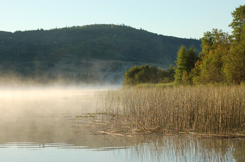 morgens am Lake Tyhee