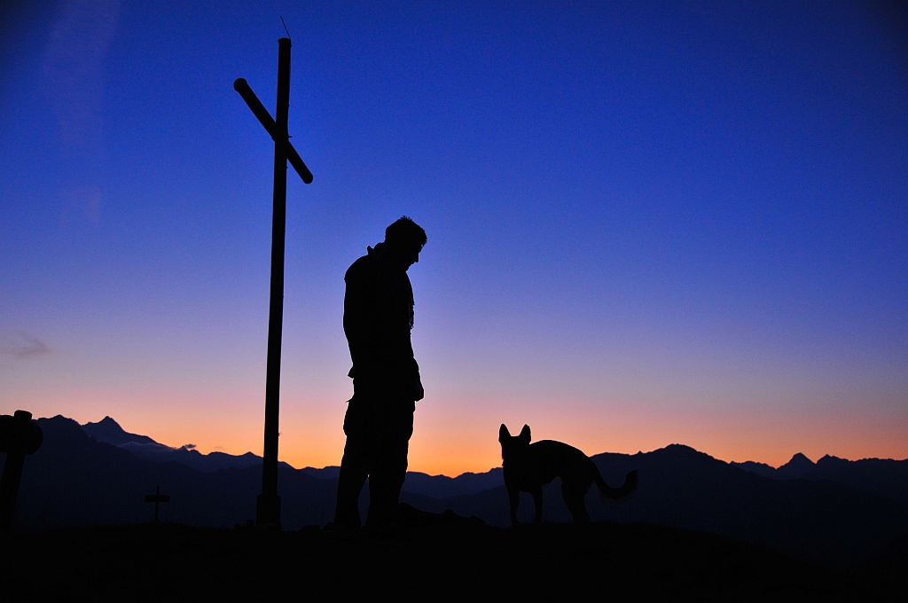 Morgens am Lasoerlinger Hoehenweg