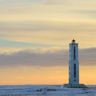 Morgens am Leuchtturm