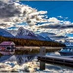 Morgens am Maligne Lake 10