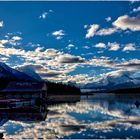 Morgens am Maligne Lake 2