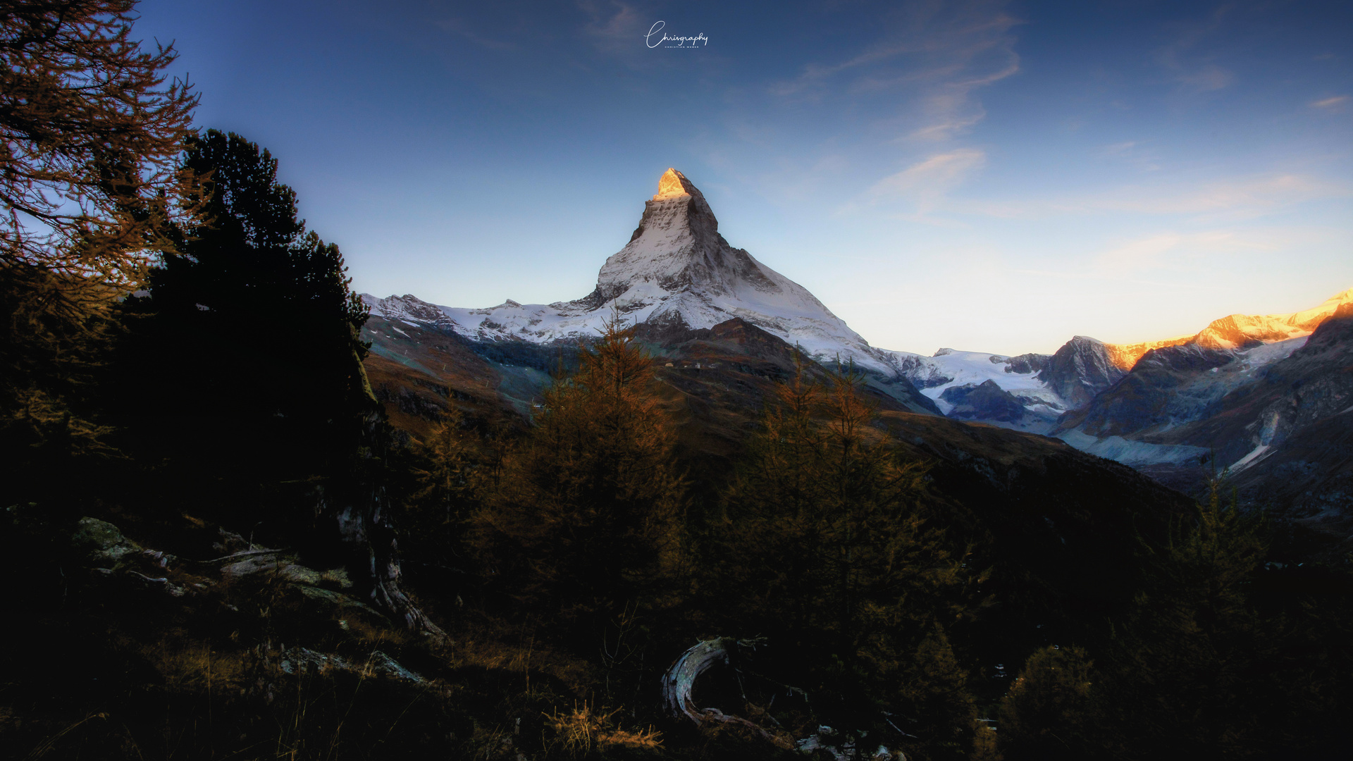 Morgens am Matterhorn