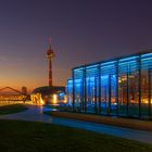 Morgens am Medienhafen