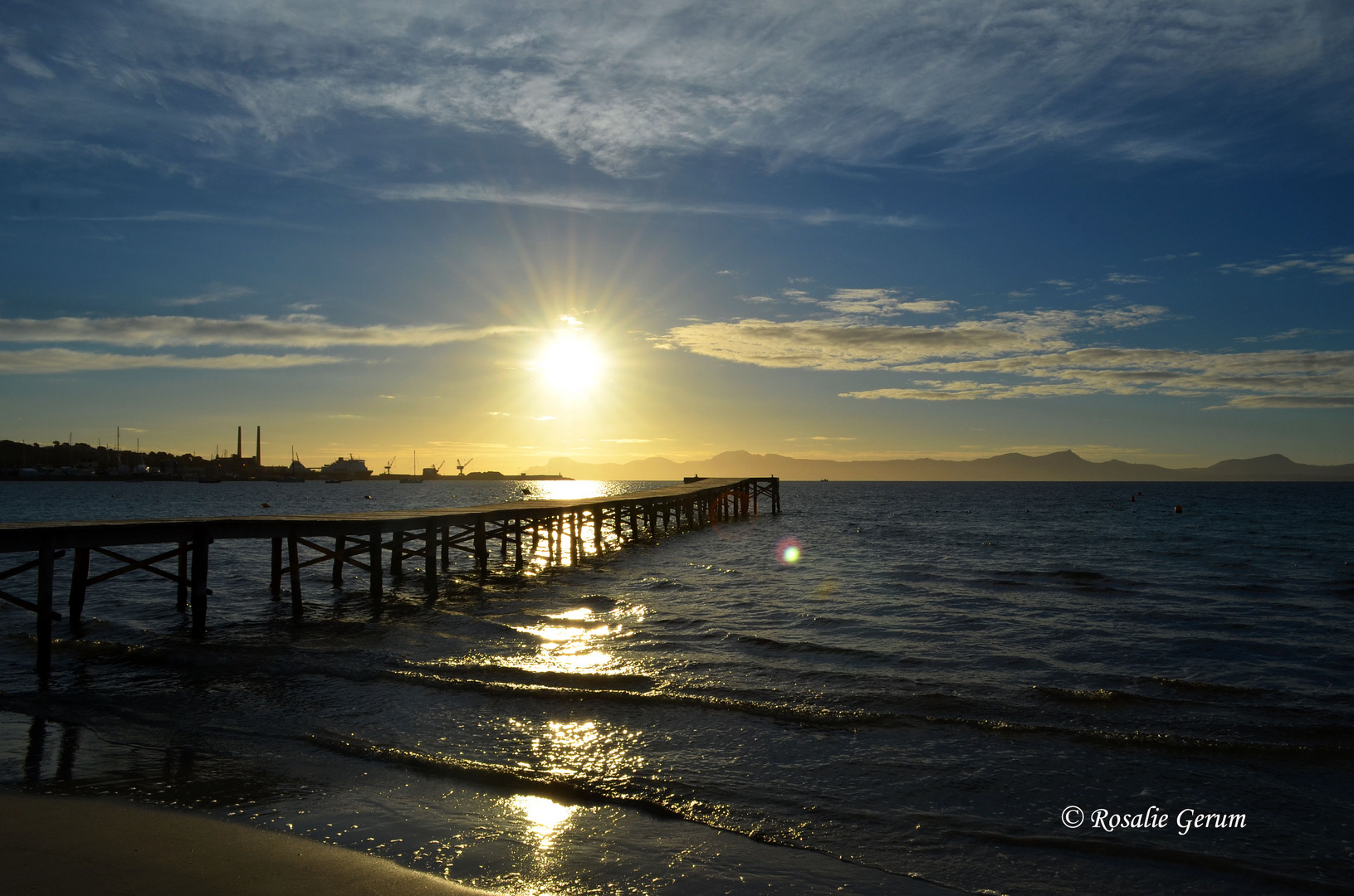 Morgens am Meer