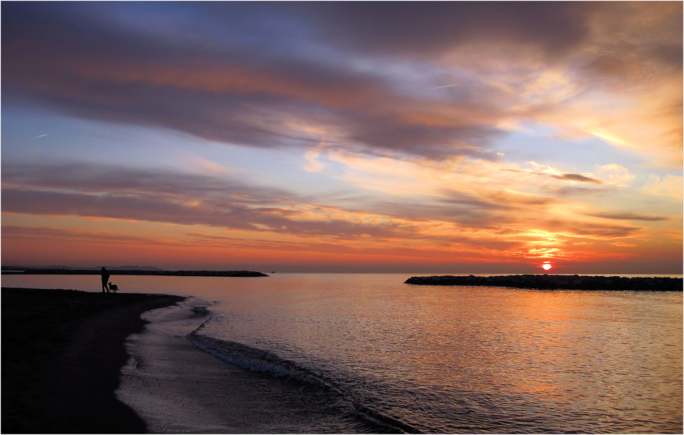 morgens am Meer