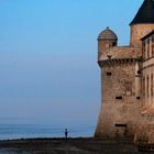 Morgens am Mont Saint Michel