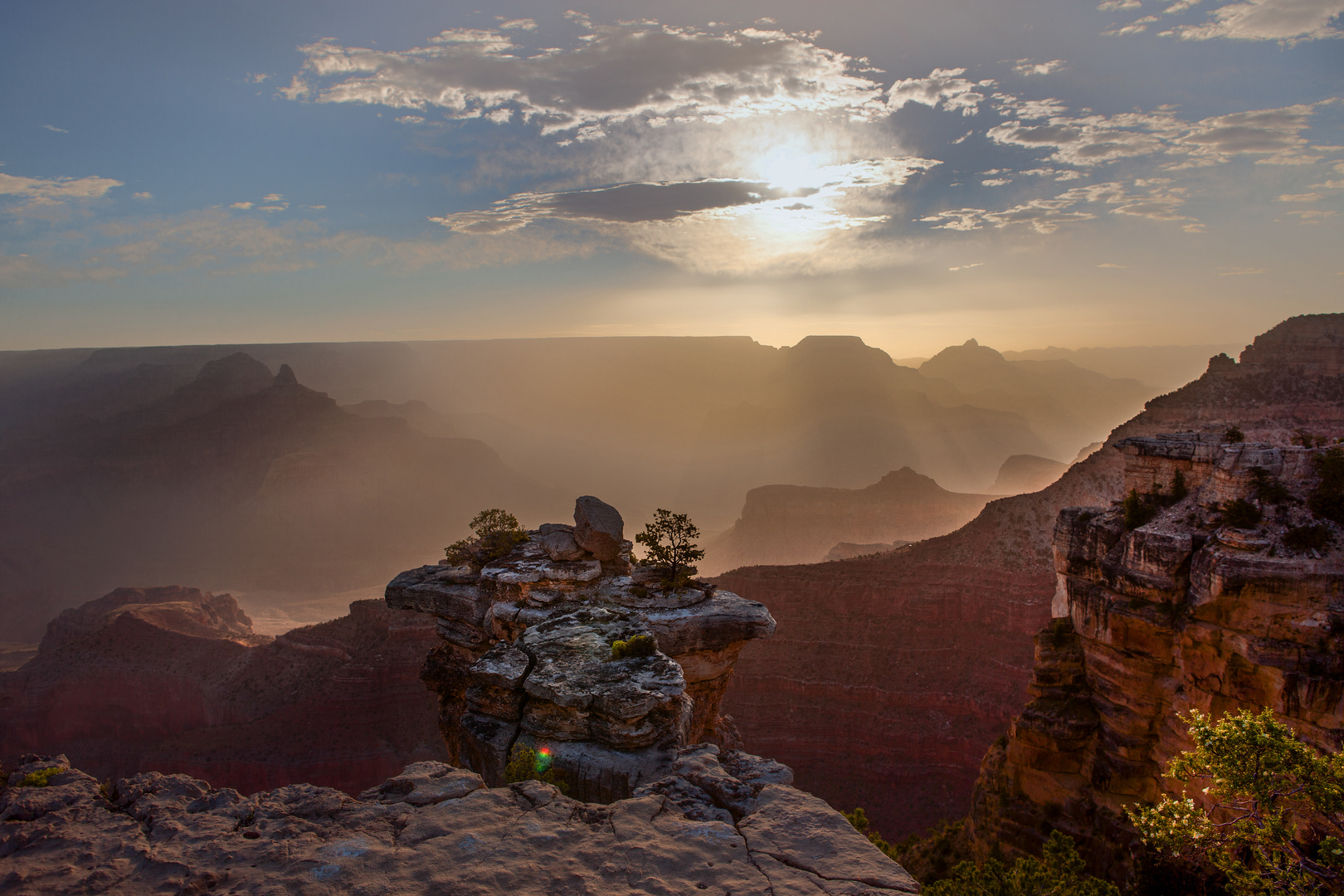 Morgens am Mother Point Grand Canyon