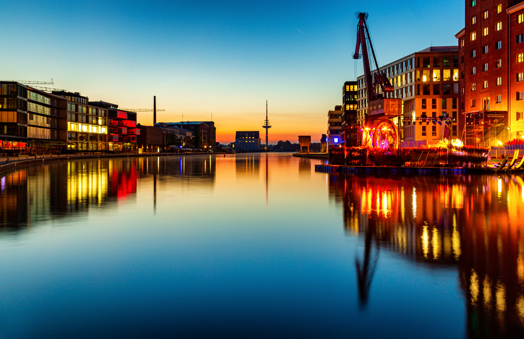 Morgens am Münsterhafen