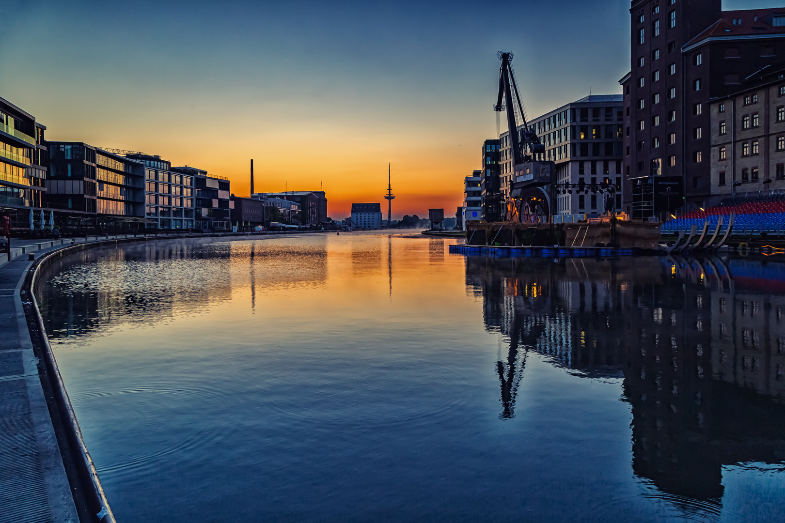 Morgens am Münsterhafen