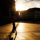 Morgens am Münsterplatz