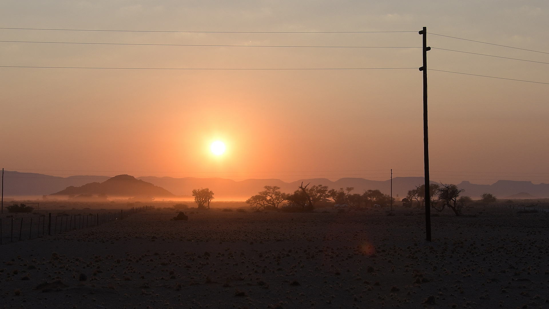 Morgens am Namib-Rand