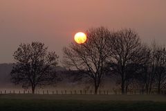 Morgens am Niederrhein