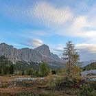 Morgens am Passo di Falzarego