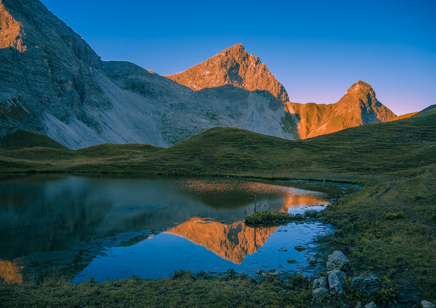 Morgens am Rappensee