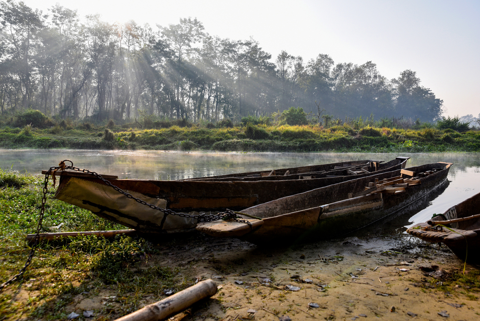 Morgens am Rapti-Fluss 04