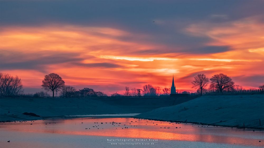 Morgens am Rhein