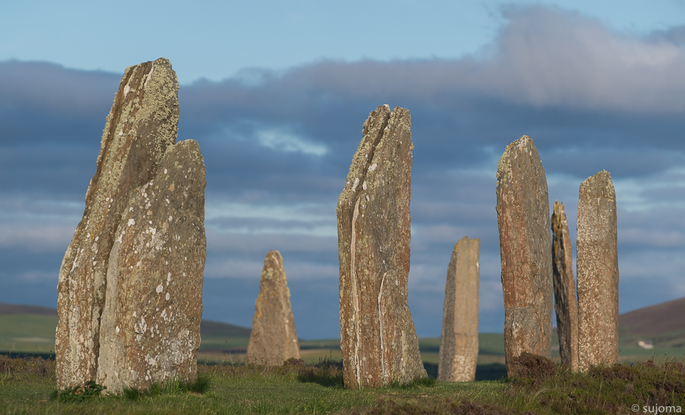Morgens am Ring of Brodgar