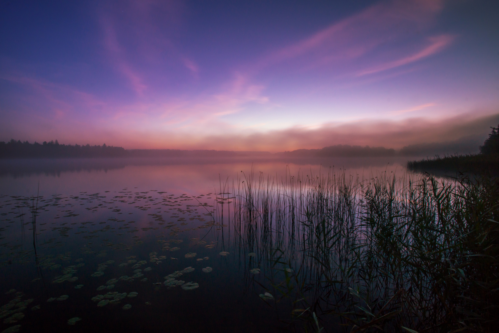 Morgens am Schreckensee