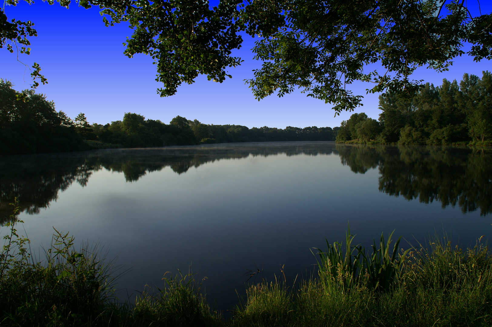 morgens am See