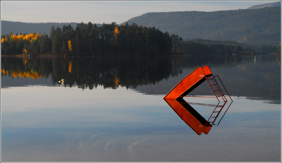 Morgens am See