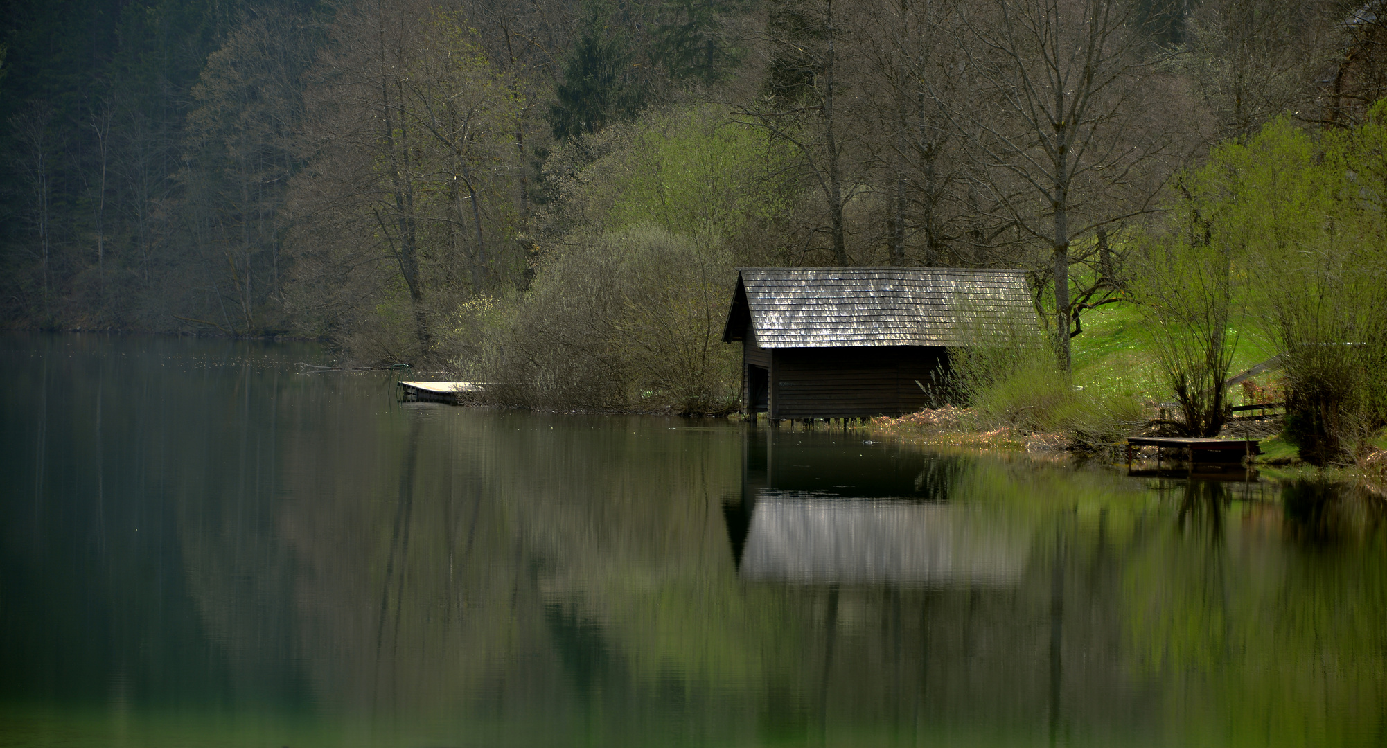 morgens am See