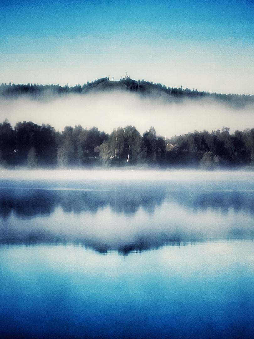 Morgens am See