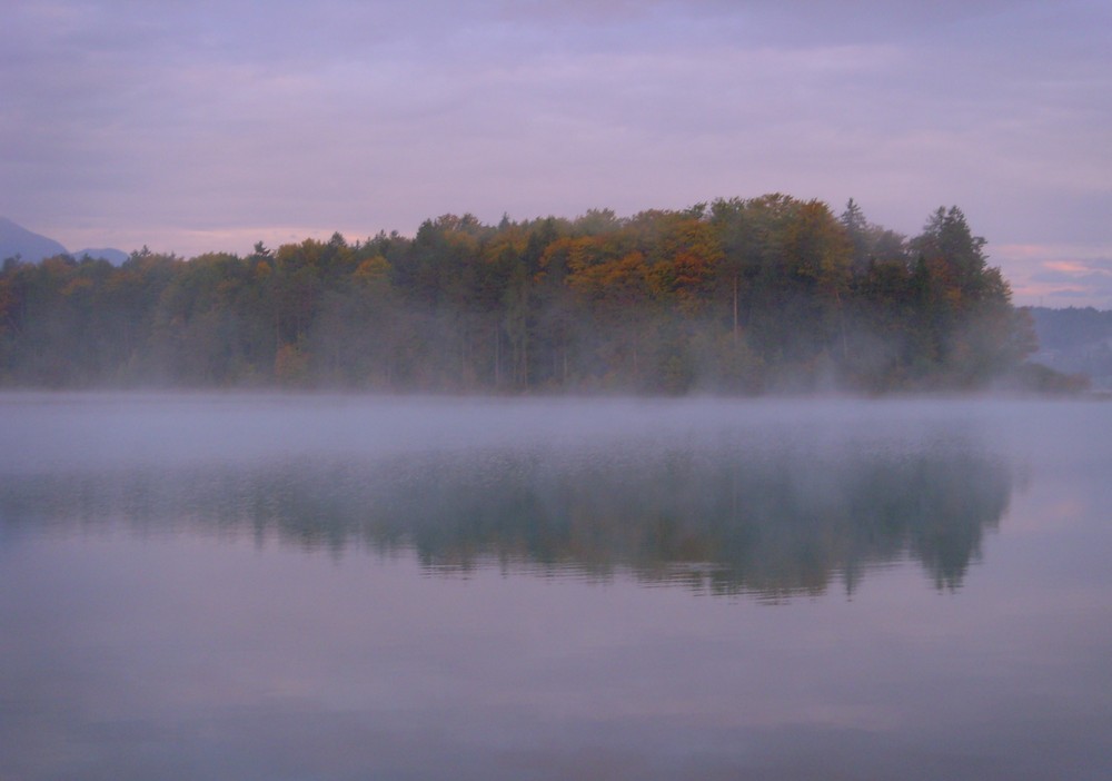 Morgens am See