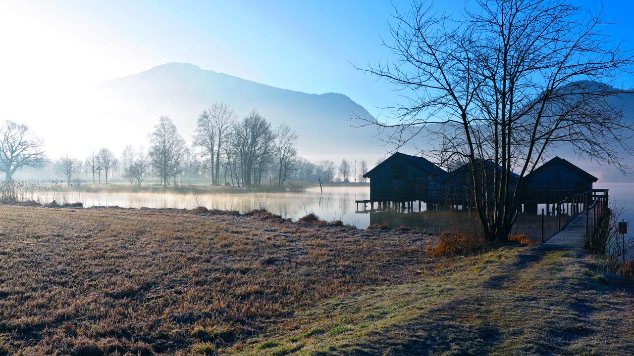 morgens am See