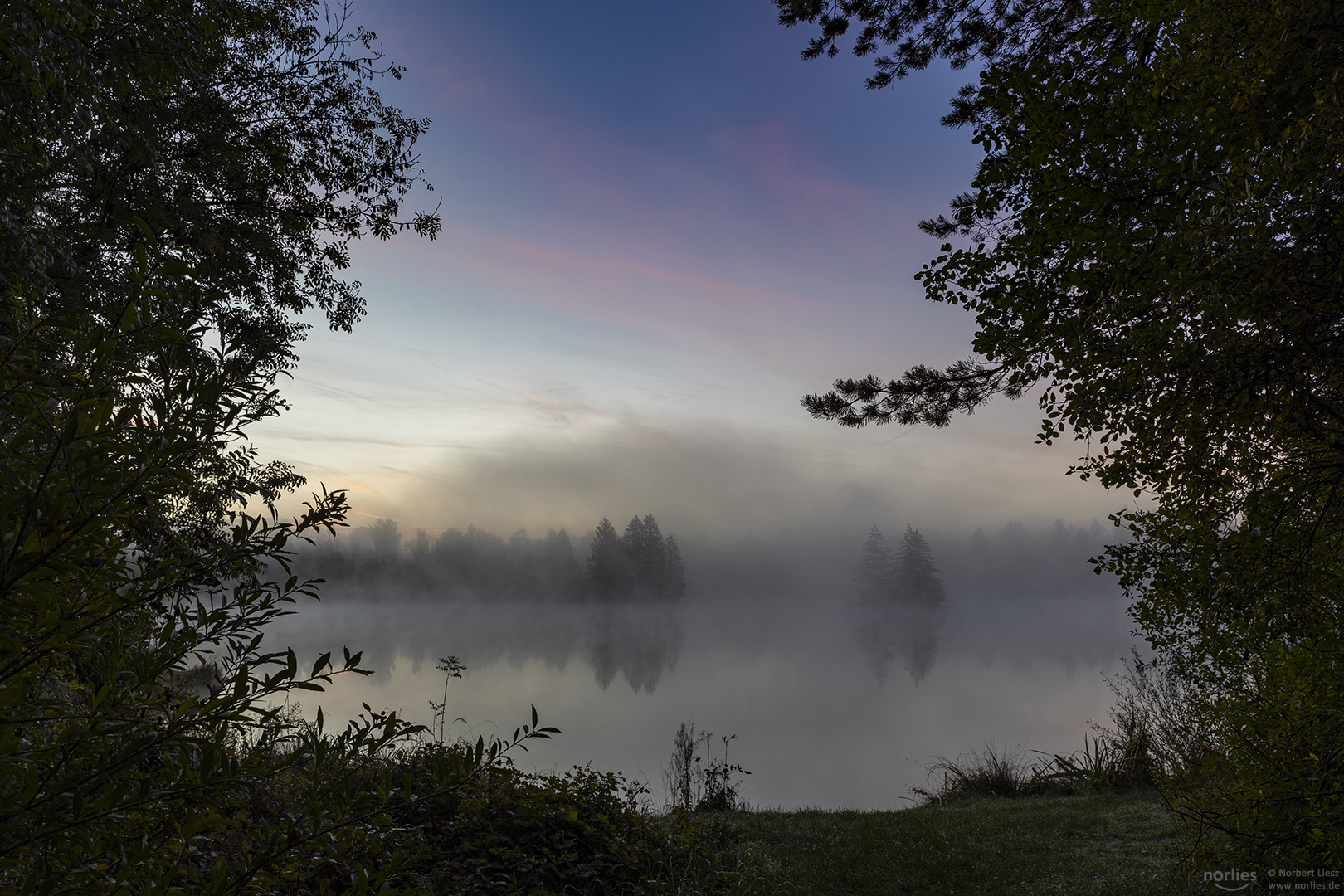 Morgens am See