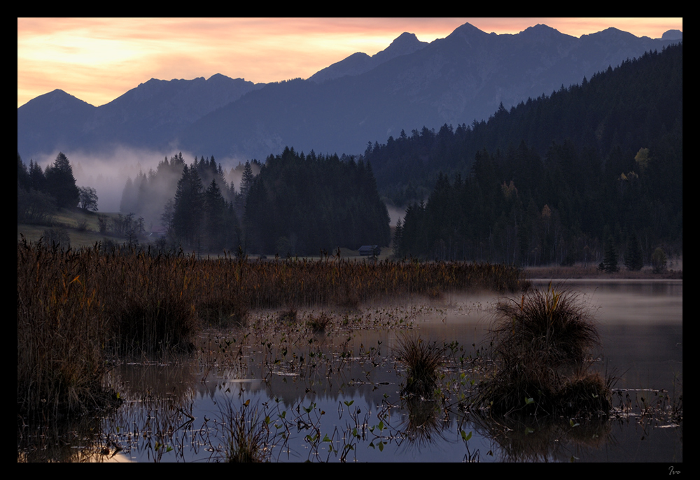 Morgens am See