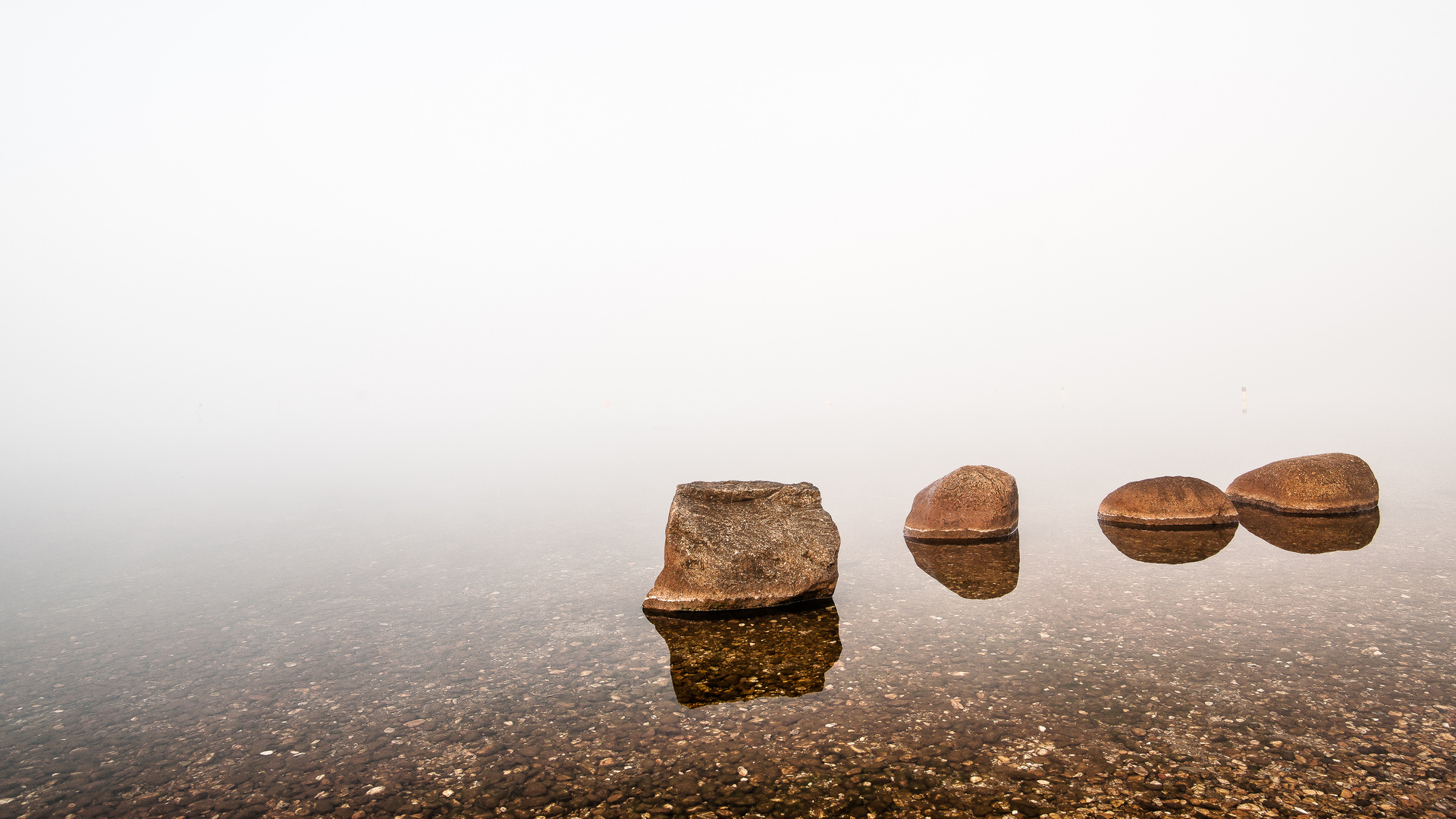 Morgens am See