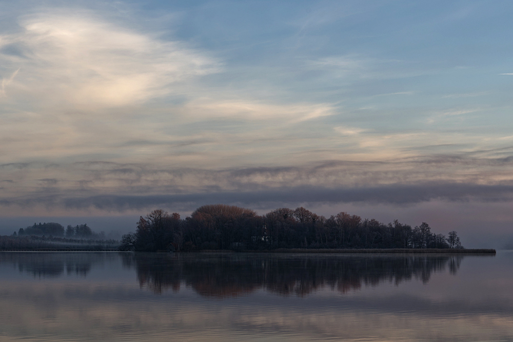 Morgens am See