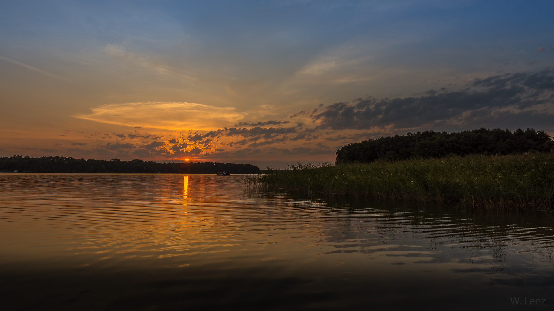 Morgens am See