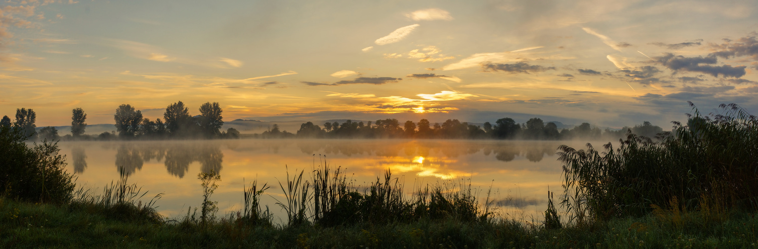 Morgens am See