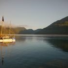 Morgens am See - Lago di Levico