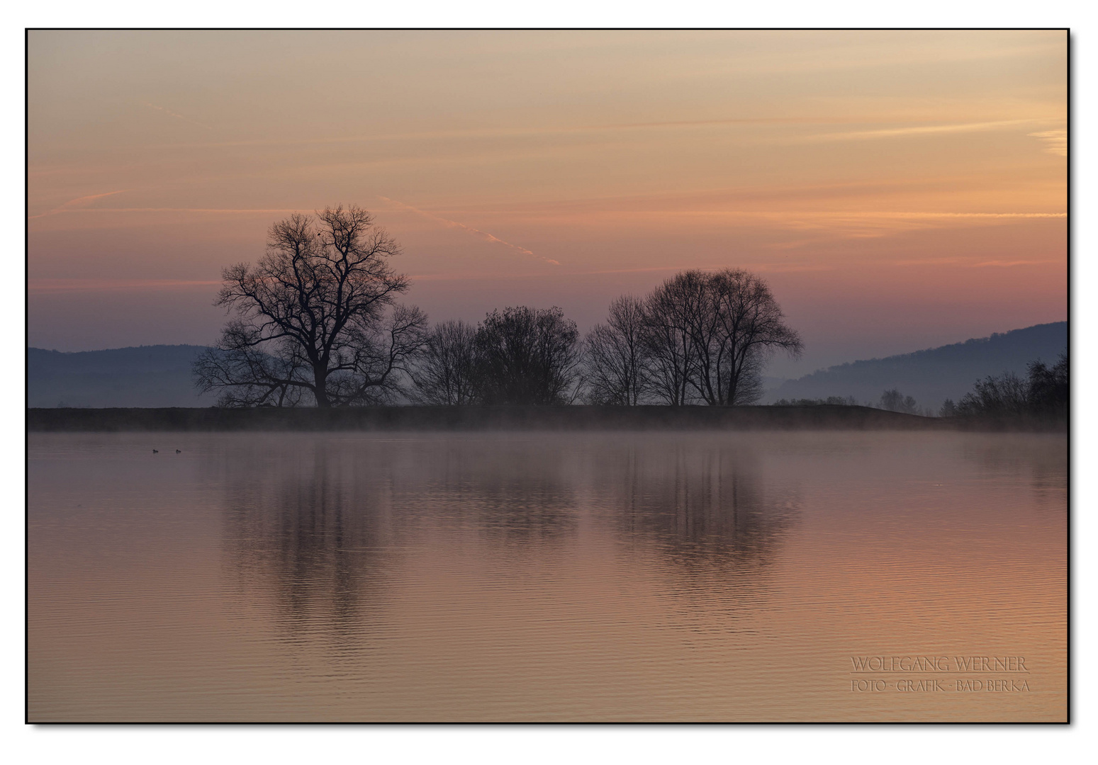 Morgens am Speichersee 