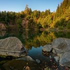 Morgens am Steinbruchsee