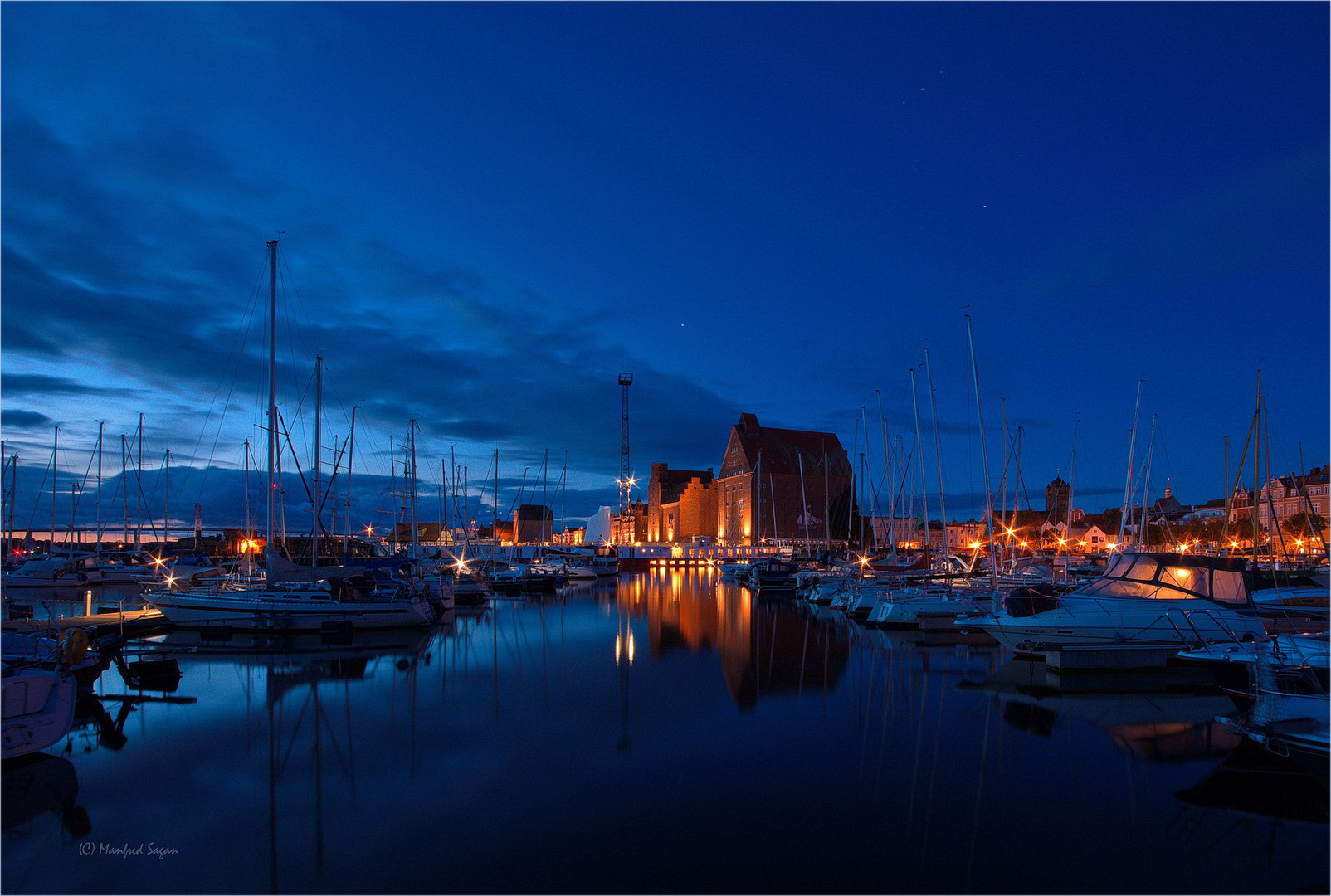 Morgens am Stralsunder Hafen...