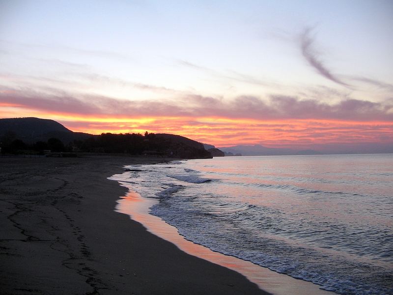 Morgens am Strand....