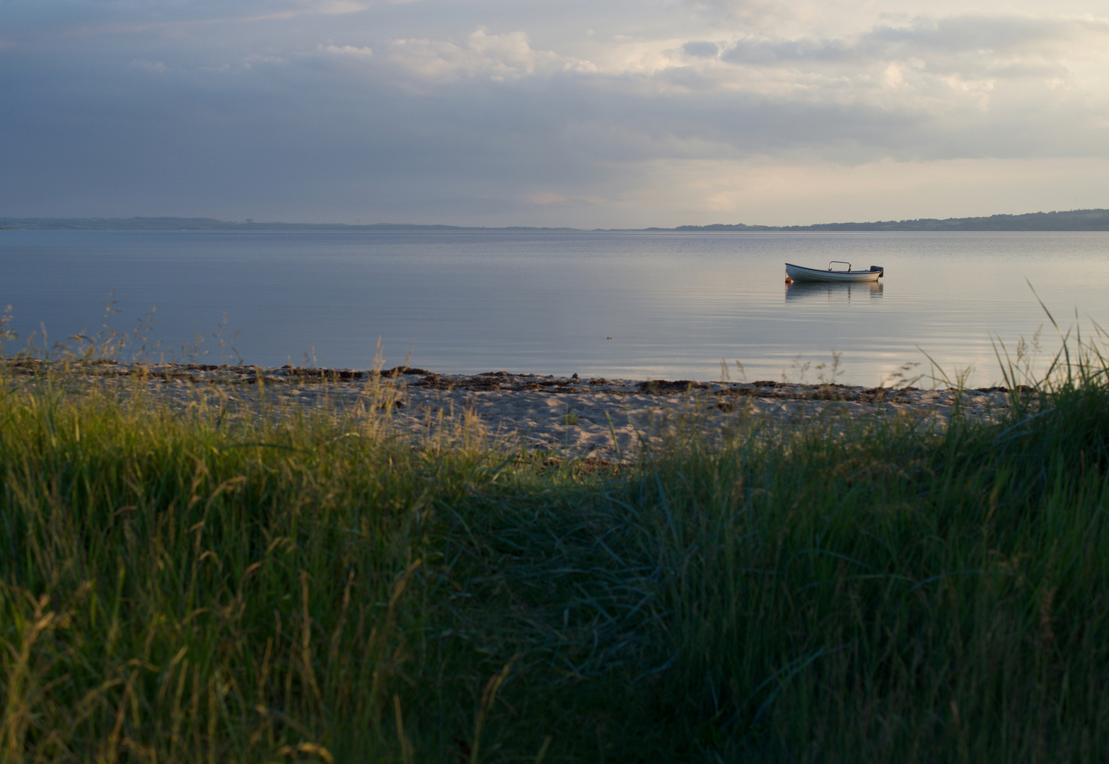 Morgens am Strand