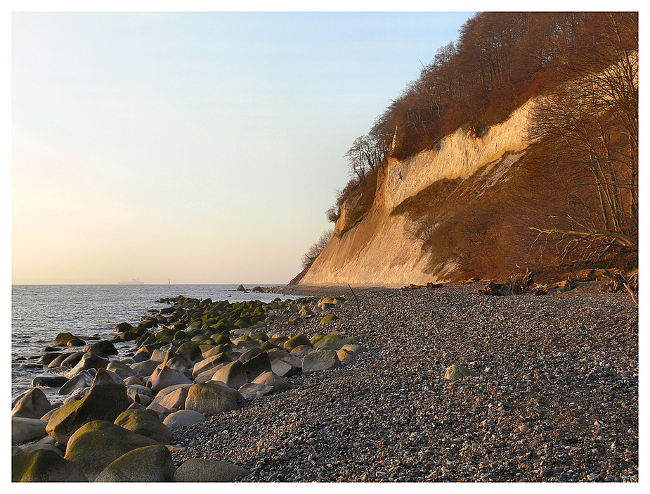 Morgens am Strand