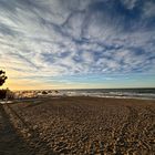 Morgens am Strand