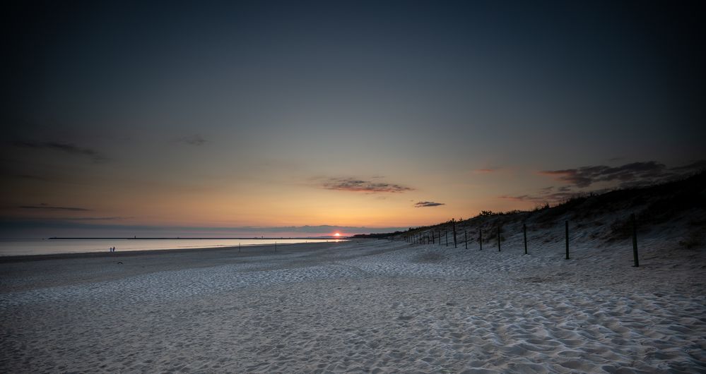 Morgens am Strand 