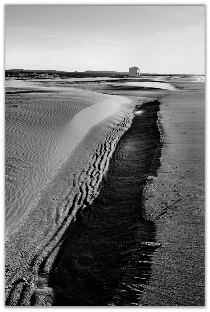 morgens am Strand