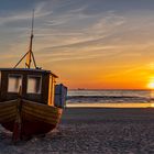 Morgens am Strand von Ahlbeck