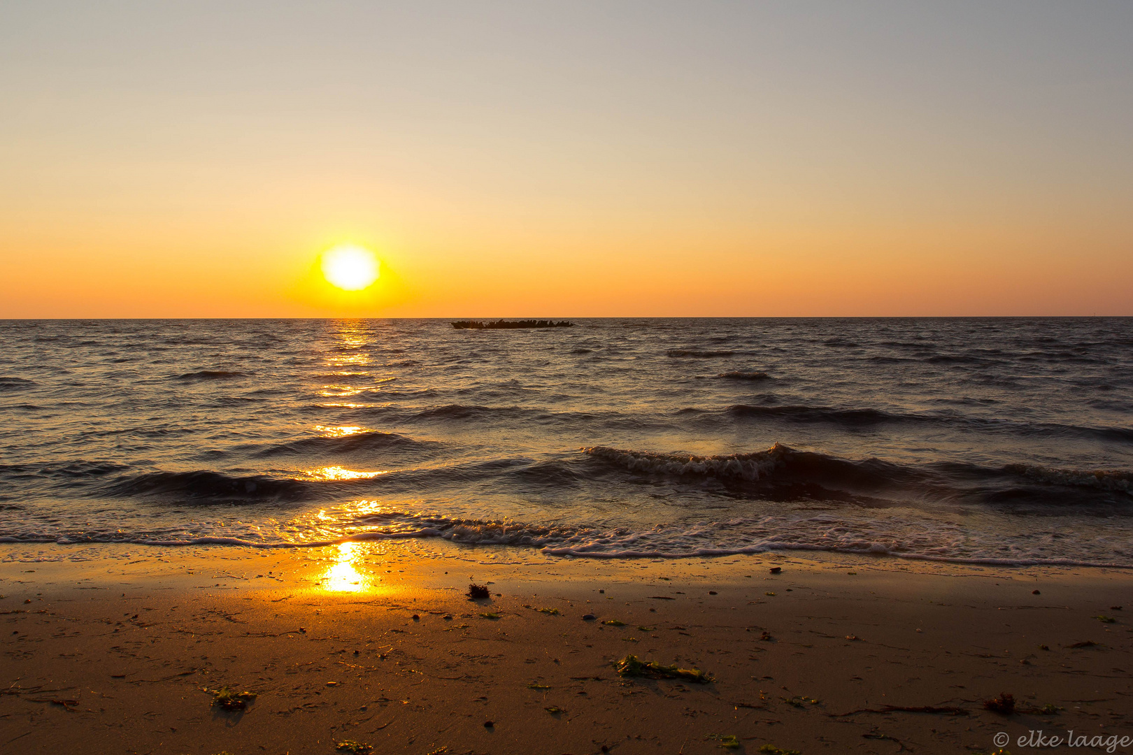 morgens am Strand von Barderup (Sylt)