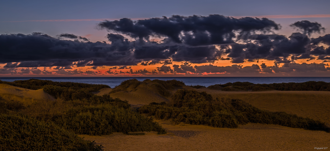 Morgens am Strand von Gran Canaria 2020-02