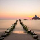 Morgens am Strand von Usedom